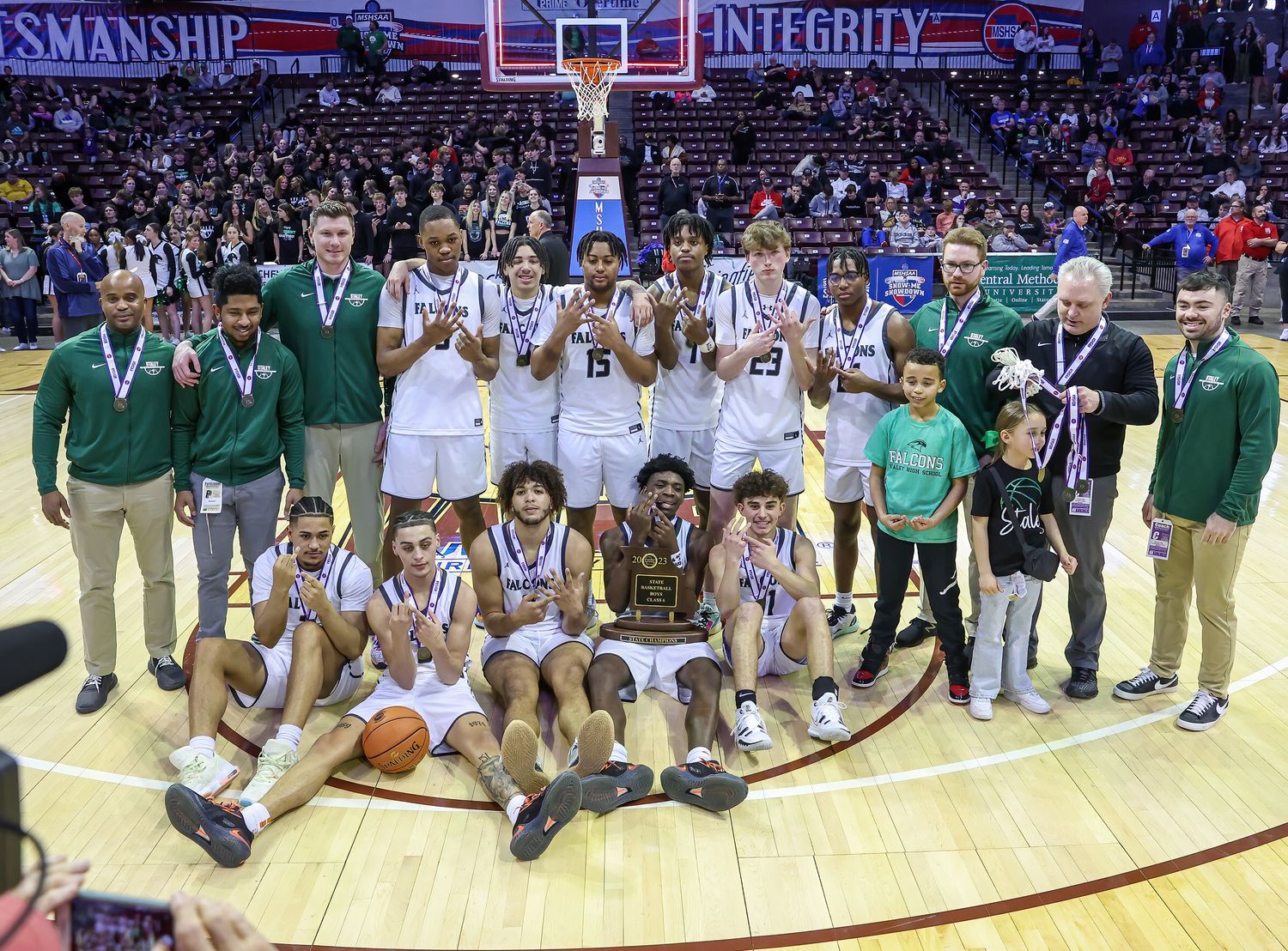 Staley won the Missouri Class 6 championship for the first title in program history.